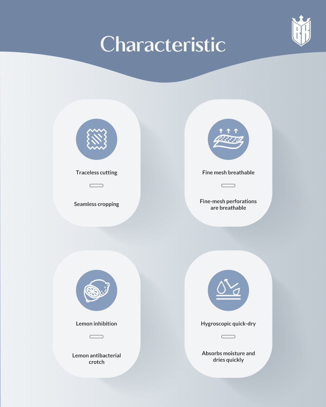 Blackkin Ice Mesh Silky Touch Luxury Seamless Underwear