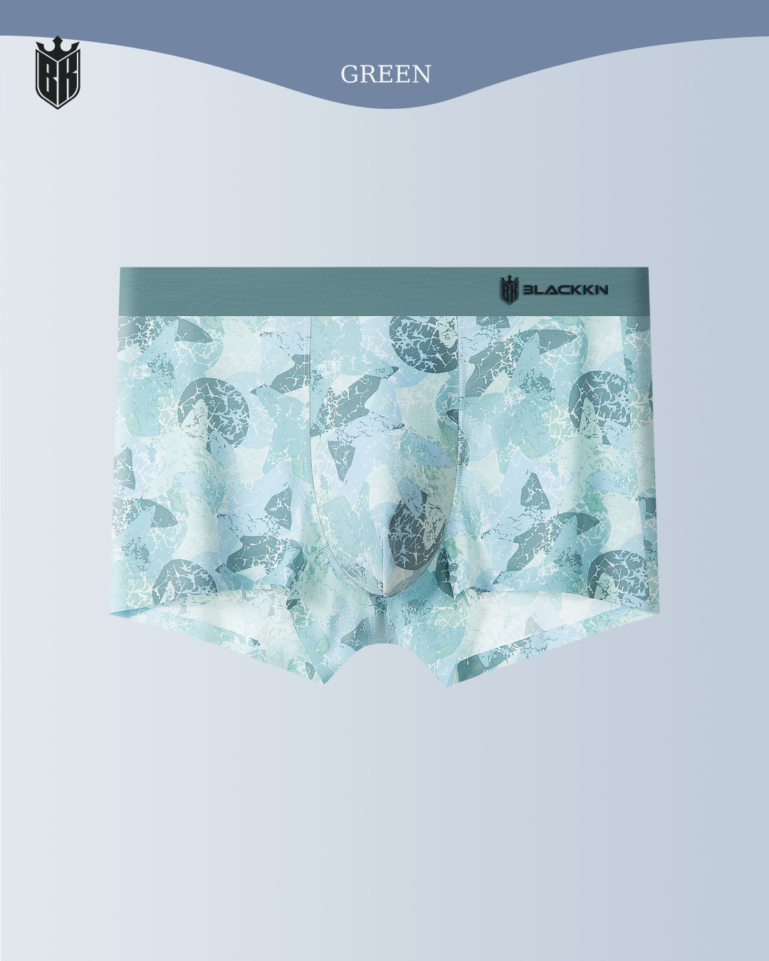 Blackkin NatureCore™ Cordyceps Cooling Seamless Boxer Brief