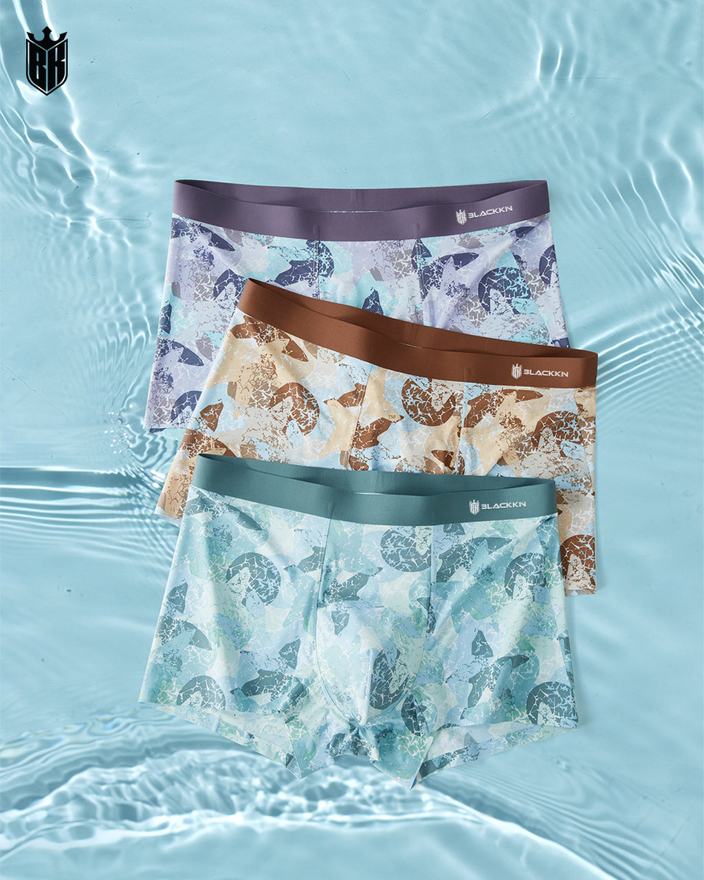 Blackkin NatureCore™ Cordyceps Cooling Seamless Boxer Brief