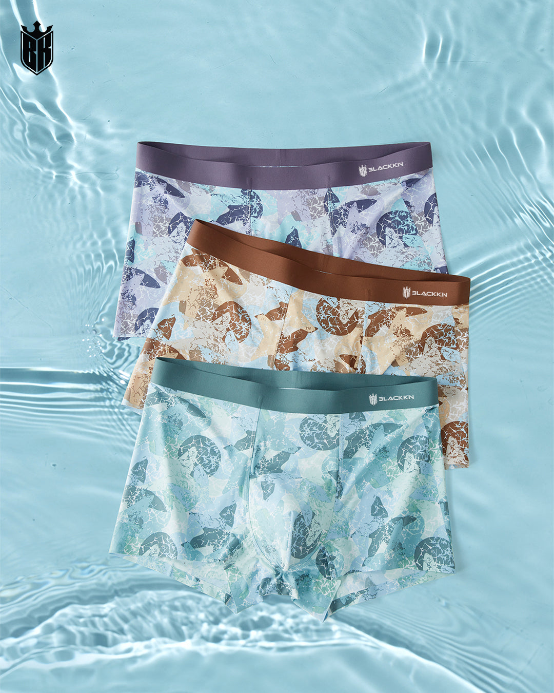 Blackkin NatureCore™ Cordyceps Cooling Seamless Boxer Brief