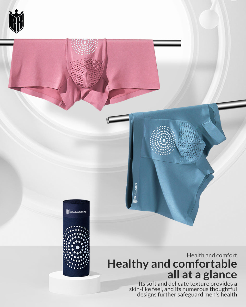 Blackkin IonCore™ Graphene Negative Ion Antibacterial Luxury Seamless Underwear