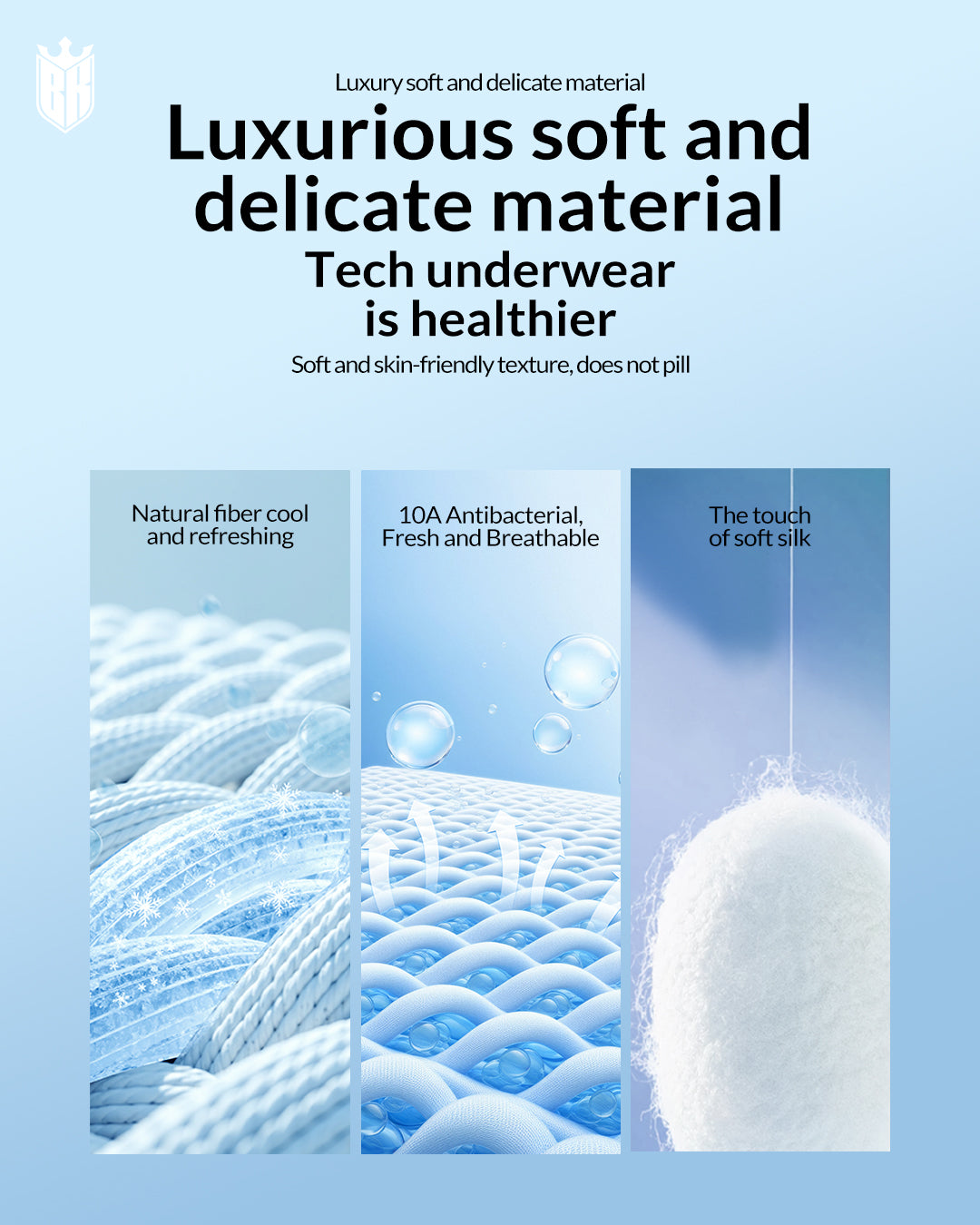 Blackkin IonForce™ Graphene Antibacterial Luxury Seamless Boxer