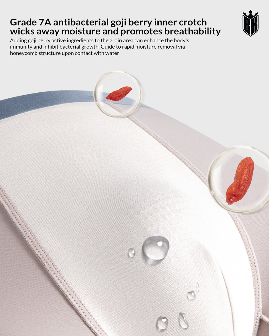 Blackkin FlexCore™ 3D Seamless Antibacterial Performance Boxer Brief