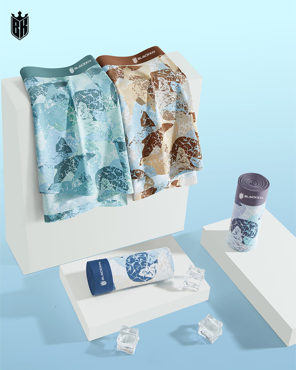 Blackkin NatureCore™ Cordyceps Cooling Seamless Boxer Brief