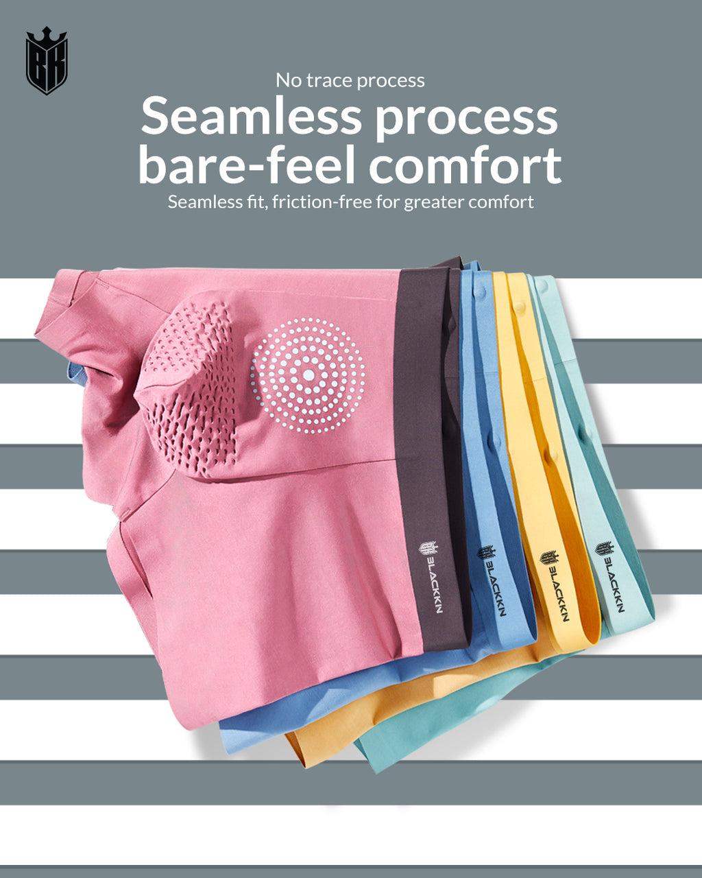 Blackkin IonCore™ Graphene Negative Ion Antibacterial Luxury Seamless Underwear