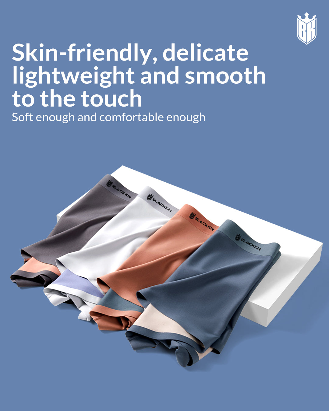 Blackkin FlexCore™ 3D Seamless Antibacterial Performance Boxer Brief