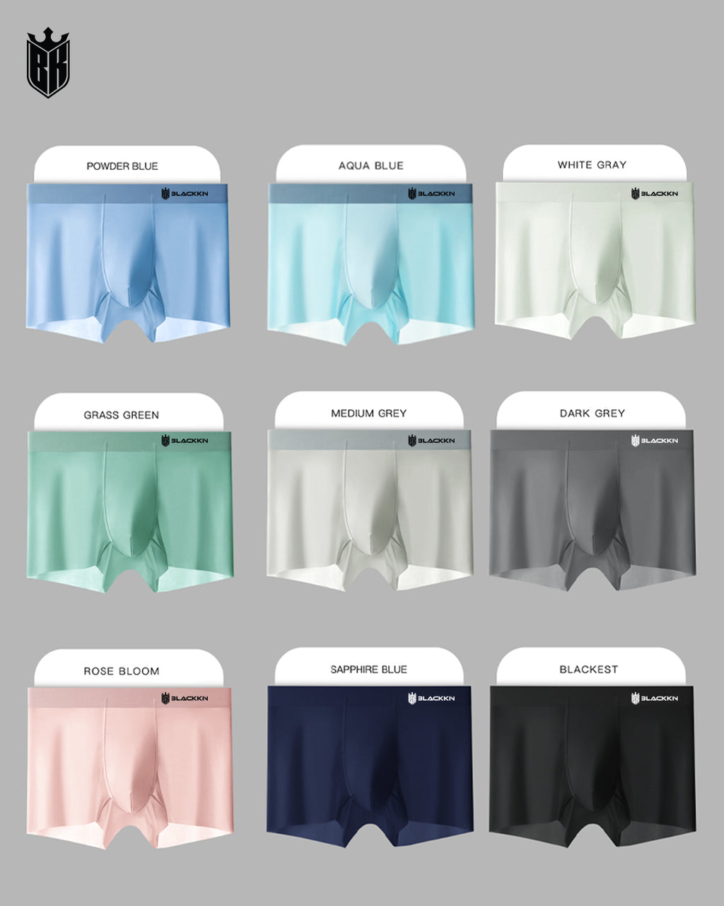 Blackkin IceCore™ Temperature-Control Seamless Boxer Brief