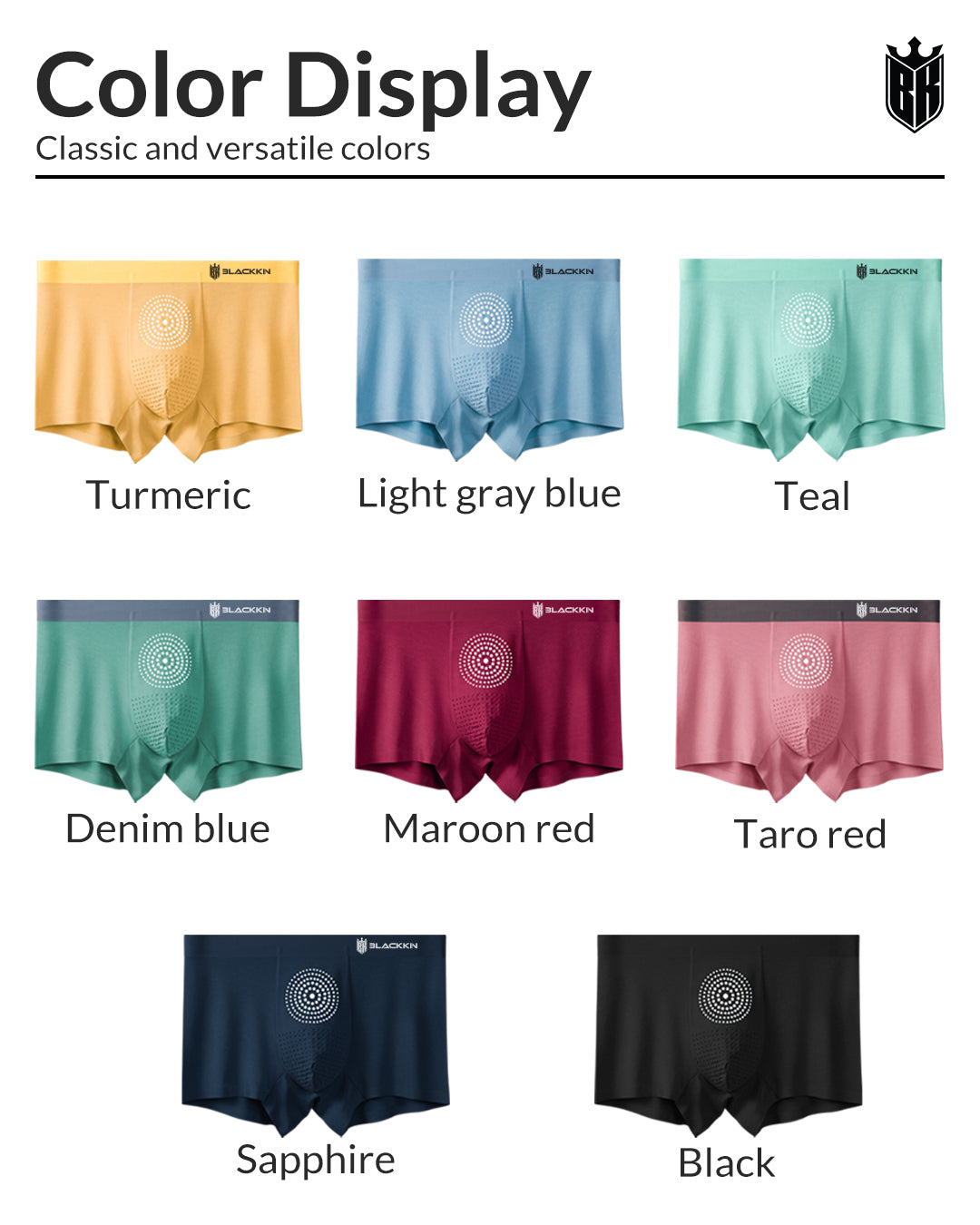 Blackkin IonCore™ Graphene Negative Ion Antibacterial Luxury Seamless Underwear