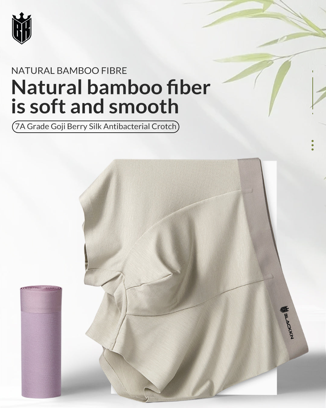 Blackkin Luxury Men's Underwear | Seamless | Bamboo Fibre