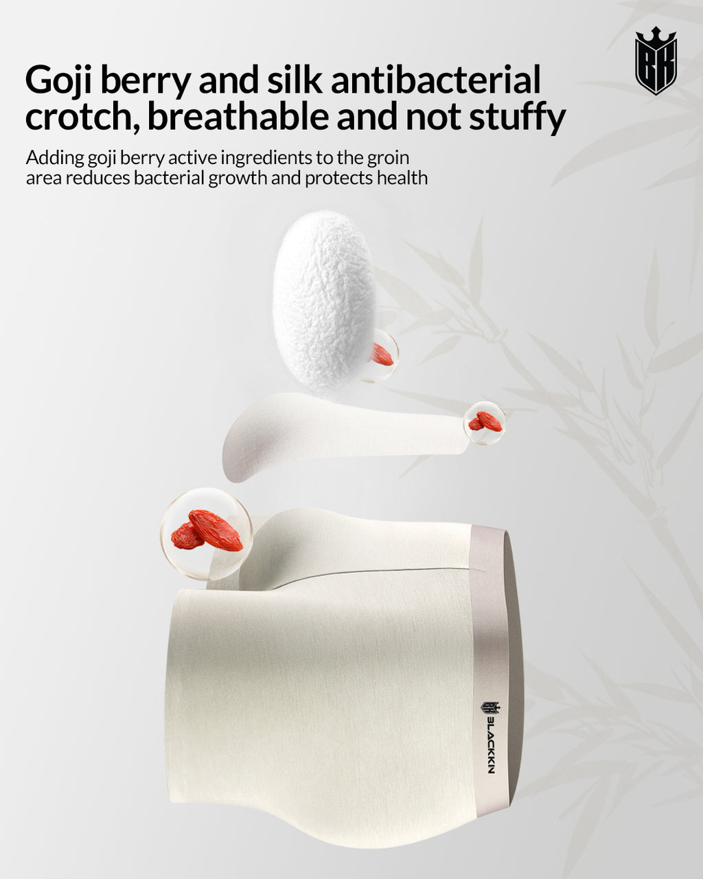 Blackkin BambooSilk Elite™ Antibacterial Seamless Boxer