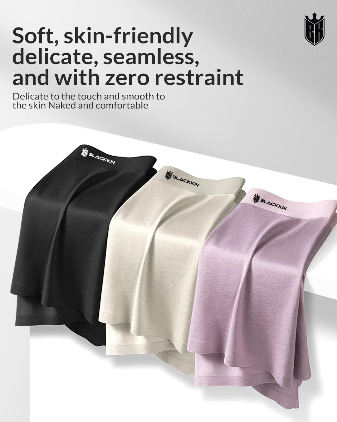 Blackkin Luxury Men's Underwear | Seamless | Bamboo Fibre