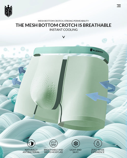 Blackkin Ice Cool Zero Sense Series Luxury Seamless Men's Underwear