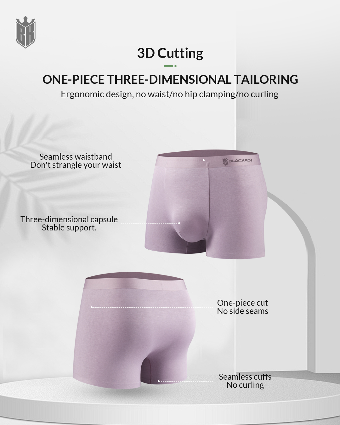 Blackkin Luxury Men's Underwear | Seamless | Bamboo Fibre