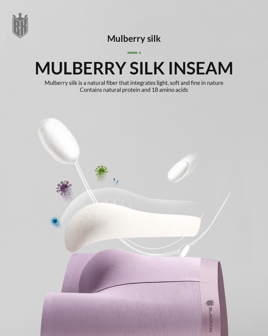 Blackkin Luxury Men's Underwear | Seamless | Bamboo Fibre