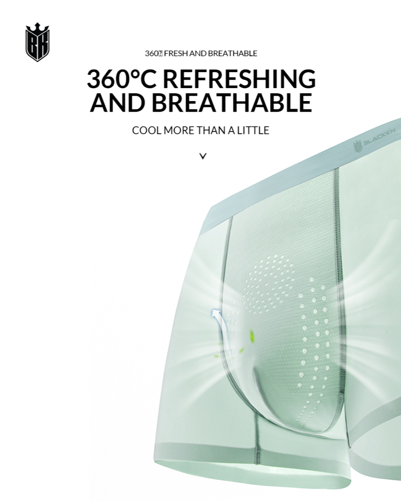 Blackkin Ice Cool Zero Sense Series Luxury Seamless Men's Underwear