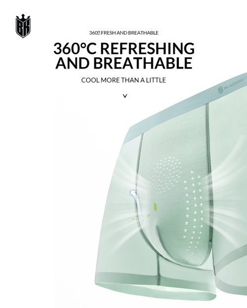 Blackkin Ice Cool Zero Sense Series Luxury Seamless Men's Underwear